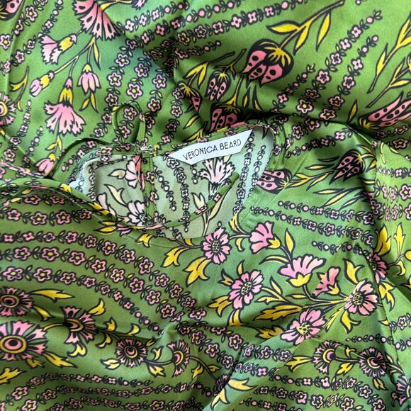 Veronica Beard Gemma floral silk-blend maxi dress - Picture 14 of 14